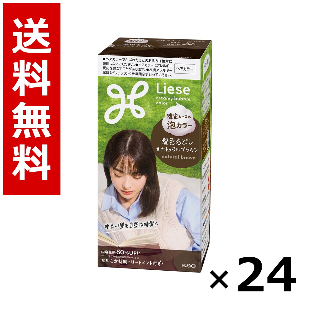 リーゼ 泡色合い 髪色もどし 自然的赤銅色 115ml × 24個／1容れもの 貨物輸送無料 名取り草 リーゼプリティア  髪の毛色合い 黒髪用 色合い輪っか 髪の毛世話をする まとめ買い お役目用 容れもの売りわたす 箱買いつけ 棚卸し資産 日装置 疲労困憊品 大電気容量
