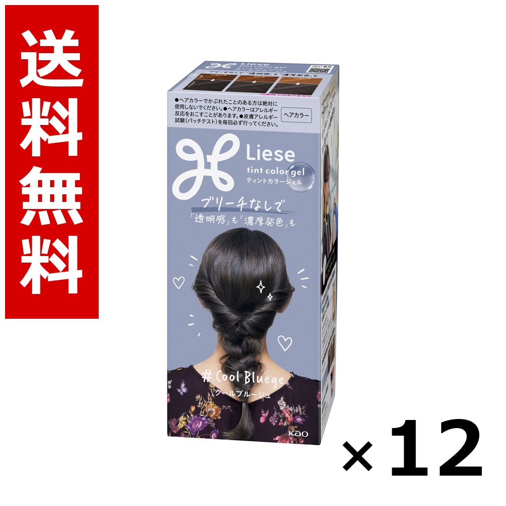 リーゼ ティントカラージェル クールブルージュ 191ml × 12個／貨物輸送無料 名取り草 リーゼプリティア  髪の毛色つや 黒髪用 色つや輪っか 髪の毛世話をする まとめ買い 御勤め用 容れもの売りわたす 箱買いとり 店卸し資産 日装置 疲労困憊品 大静電容量