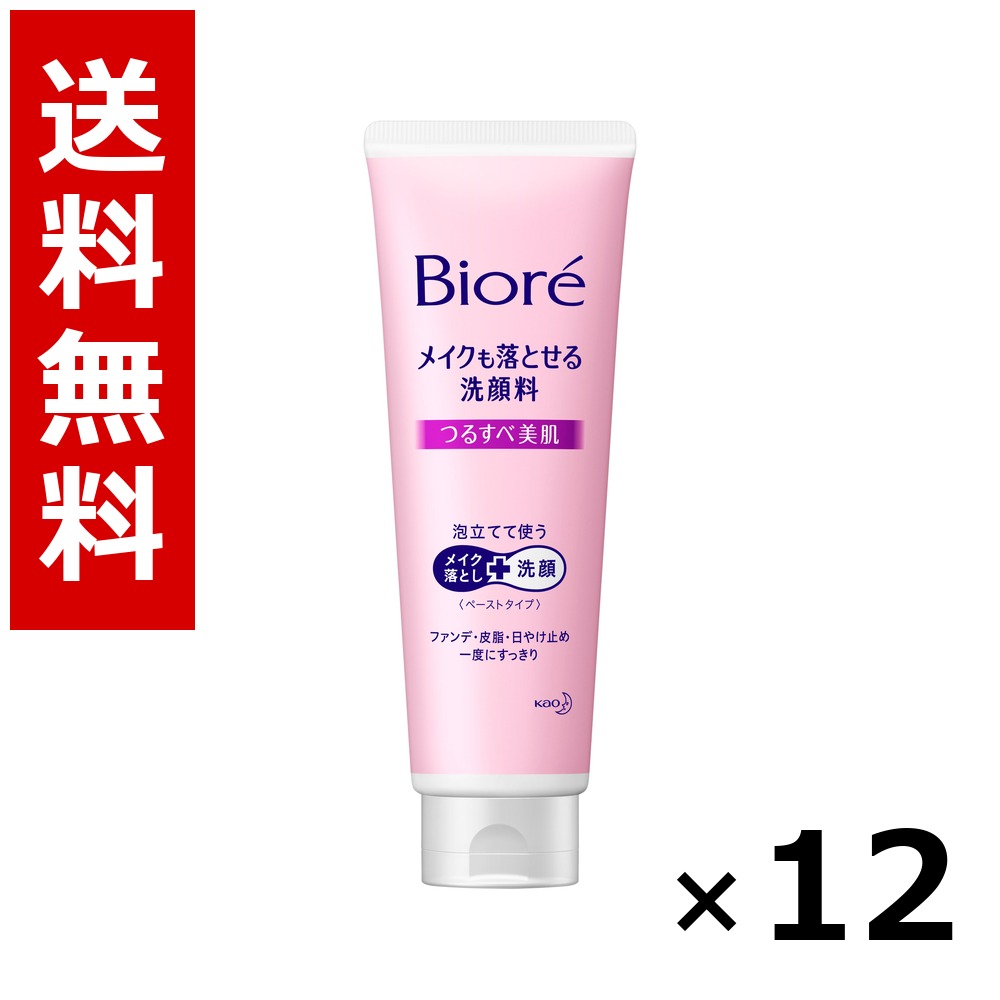 ビオレ メイクも落とせる洗顔料 つる遣りくち美肌 210g × 12個／貨物輸送無料 名取り草 ビオレ  基本理念かざり付ける品 洗顔 石ケン 保湿 旅する 旅行 入院 持ちはこび用 まとめ買い お役目用 入れもの売りわたす 箱買い取り 買い溜める 日設備 摺り切る品 大静電容量