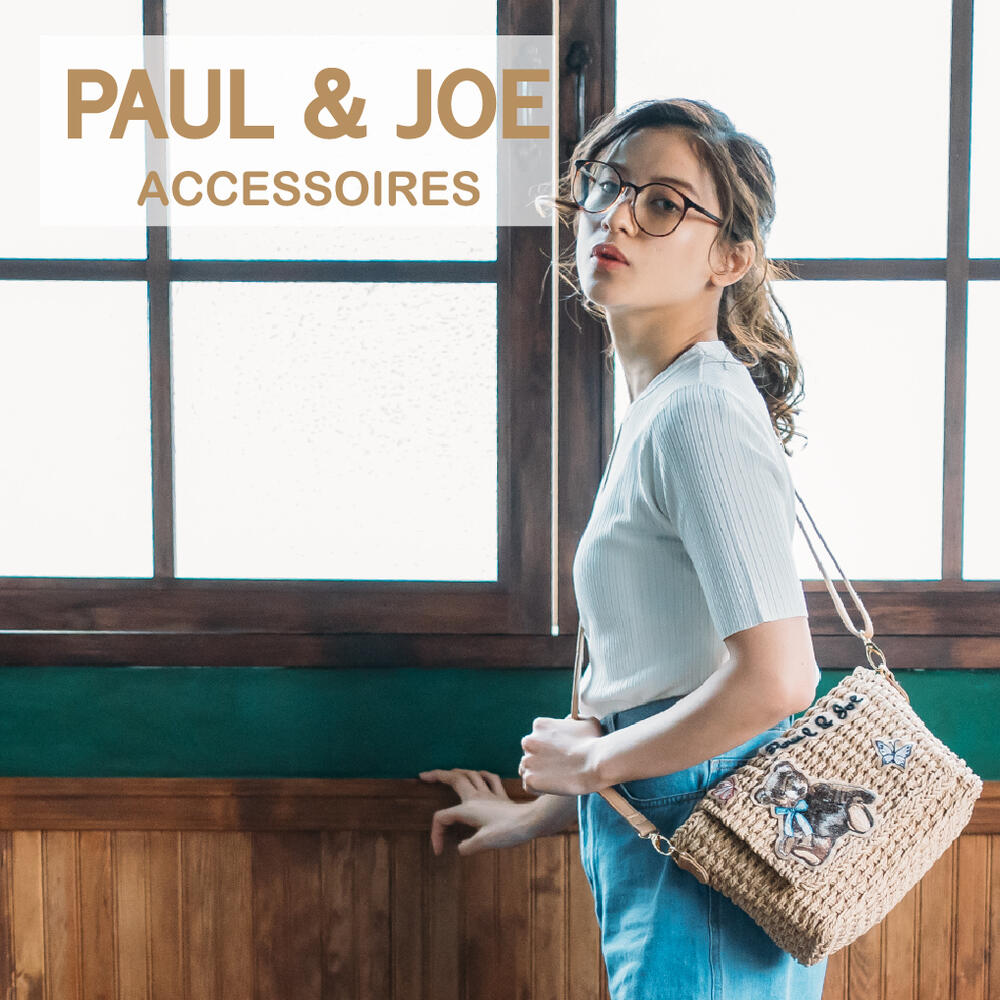 カゴバッグ バッグ Paul ポールアンドジョー 21ss サンアート公式店paul Accessoires ブランド かばん ポール ジョーアクセソワ ポール ジョーアクセソワ Joe かばん Accessoires Joe Pja 41 ショルダーバッグ Accessoires レディース バッグ
