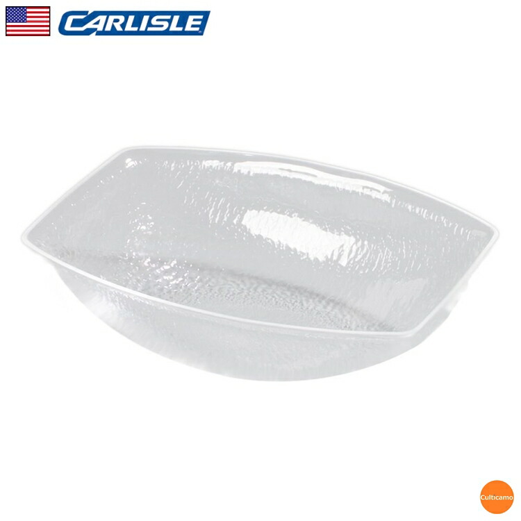 カーライル　アクリル　オーバル　サラダボール　OSB178　PSL-59 [関連：CARLISLE アメリカ 食器 大皿 プラスチック ホテル ビュッフェ サラダ フルーツ パンチ]