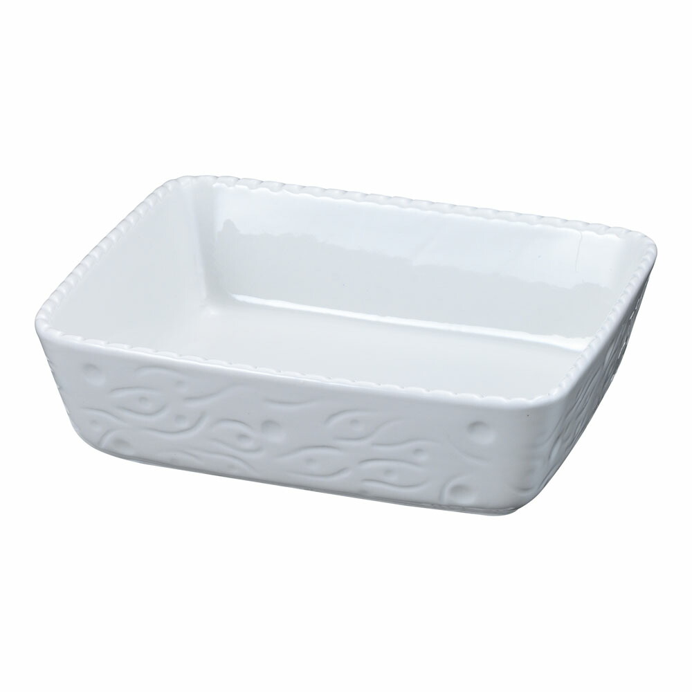 E ロイヤル グラタン皿 角型 楽天市場】ロイヤル 角型グラタン皿 ホワイト PB500-22 22cm RLI-28