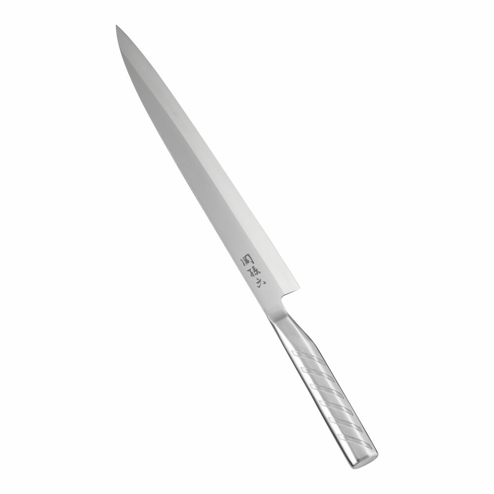 関孫六　SAKURA-S　ステンレス　刺身　片刃　27cm　ASA-02[関連：TAIKO 太幸 業務用 日本製 オールステンレス 和包丁 正夫 柳刃包丁]｜corpoforte