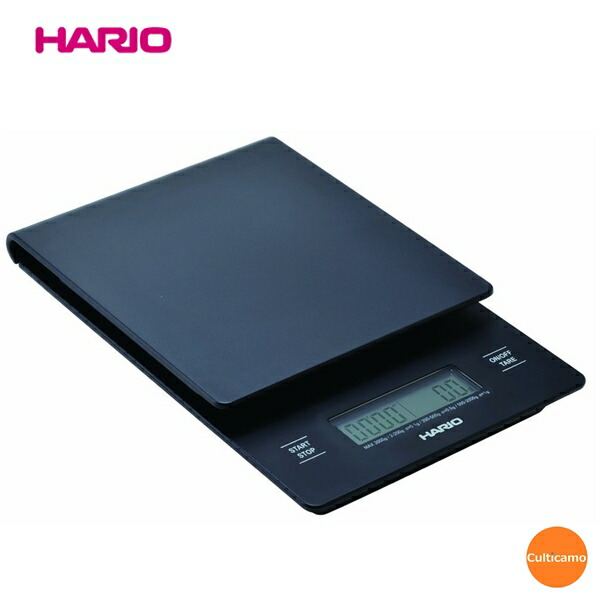 ハリオ　V60ドリップスケール　VSTN-2000B　ドリップステーション専用　FDL-D9 [関連：HARIO コーヒー用品 ドリップスタンド 専用 デジタル 計り]