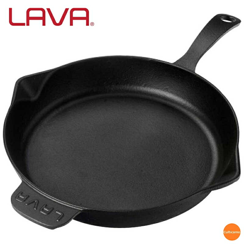 楽天市場】LAVA フライパン 30cm 鋳鉄ホーロー製でお手入れ簡単