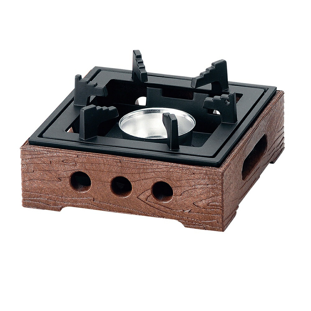 楽天市場】マイン アルミ 民芸こんろ A-1 ポリプロピレン枠 黒 M11-096