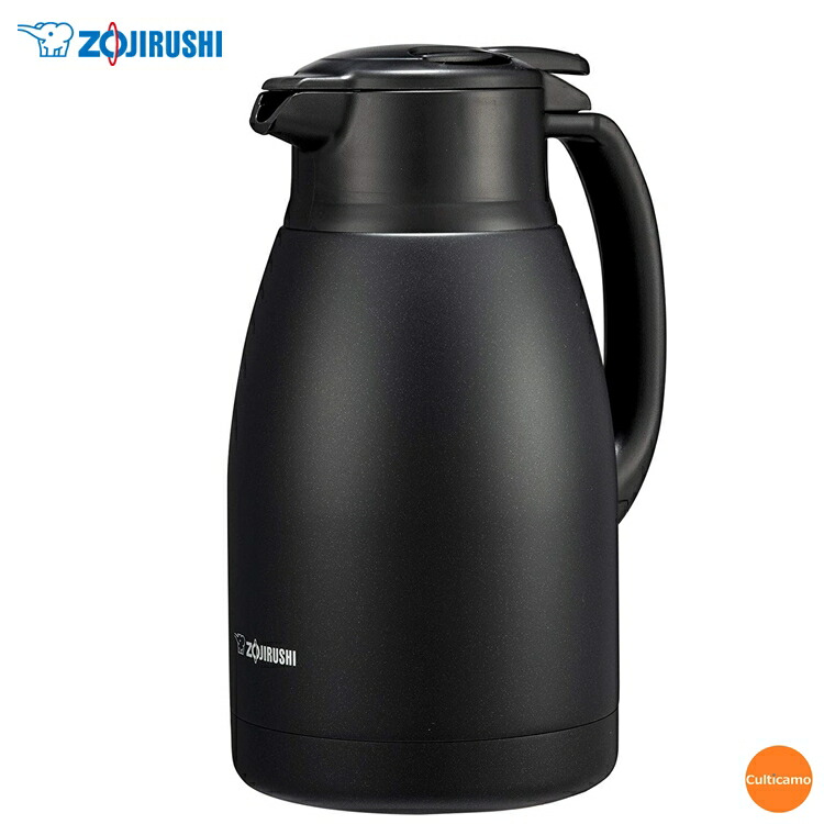 象印　ステンレスポット　マットブラック　1.5L　SH-HC15-BM　EPT-31 [関連：象印マホービン ZOJIRUSHI 業務用 サービス用品 卓上用品 保温 保冷 魔法瓶 テーブルポット] 4,800円