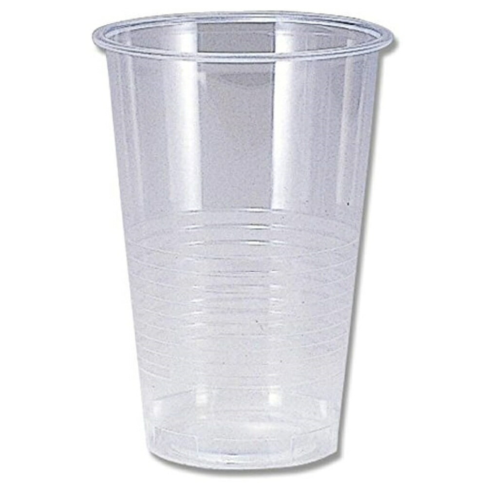 プラスチックカップ　透明　14オンス　420ml　1,000入　XKT-05[関連：日本デキシー 業務用 日本製 透明 プラカップ 使い捨て コップ 消耗品 包装資材 ドリンク イベント ビール ジュース アイス パフェ デザート テイクアウト お持ち帰り]｜corpoforte