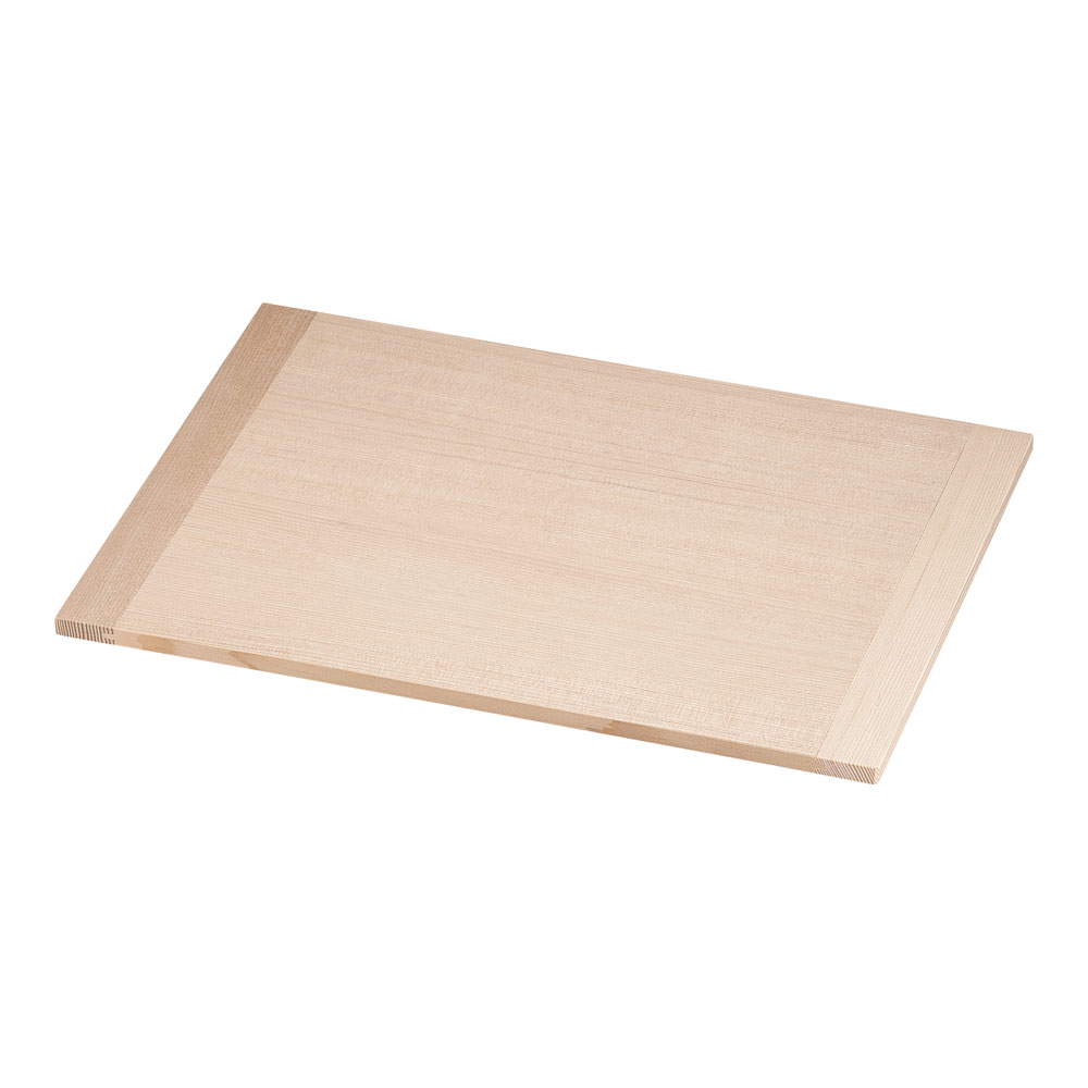 白木　餃子バット　中　40cmｘ30cm　蓋　AGY-33 [関連：ヤマコー 業務用 厨房用品 下ごしらえ 日本製 システムバット 天然木 木製バット 仕込み 和菓子 饅頭 ベーカリー コンテナ ディスプレイ バット]