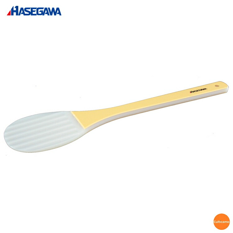 抗菌　ハセガワの飯切しゃもじ　SPOG-45　45cm　BHV-67 ［関連：HASEGAWA 業務用 抗菌 樹脂製 寿し スパテル 飯切 給食 食品工場 寿司］