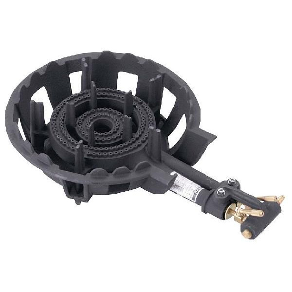 業務用ガス鋳物2連コンロ(B46) 楽天市場】鋳物コンロ DEJ-21J 二重 LPガス用 パイロットなし DBC-66