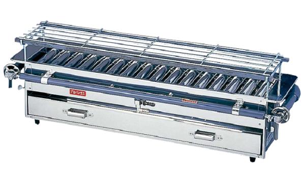 18-0 豪然たる焼鳥器 大 LP屁っ放り用 DYK-62\u003cBR\u003e[かかわり合い：TKG 遠藤商事 御勤め用 勝手もと備品 とり備える 焼物器 焼鳥機 下位区分 祝賀会 やきとり 焼きとり 串やき ウナギ]