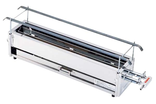 ステン焼台３本パイプ　取説付き　都市ガス用　＊未使用　＊送料無料 楽天市場】18-0 二本・三本パイプ焼鳥器 大 用部品 都市ガス12A・13A用