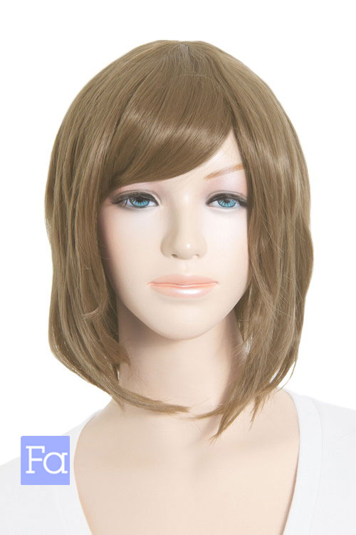 楽天市場】ショートレイヤー 【マロンブラウン】【ウィッグネット付