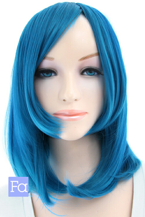 楽天市場】ミディアム 【ブルーブラック】【ウィッグネット付