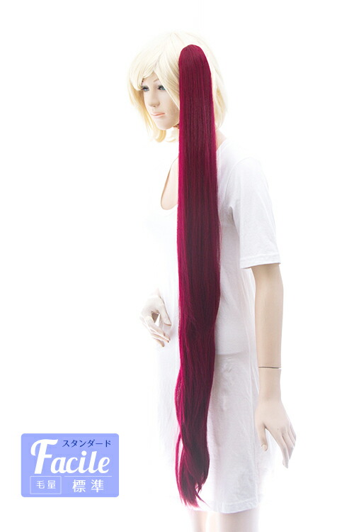 楽天市場】バンス 105cm 黒【ナチュラルブラック】 黒髪 耐熱 エクステ