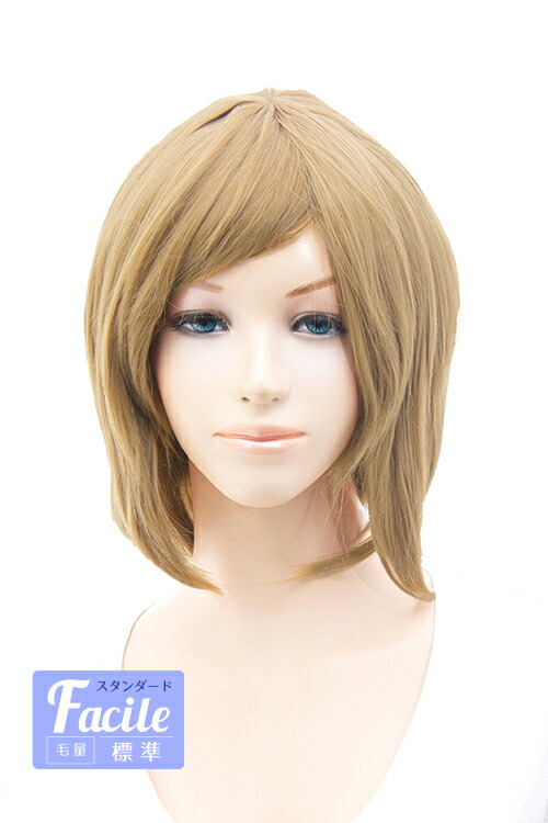 楽天市場】ショートレイヤー 【セピアブラウン】【ウィッグネット付