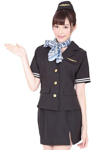 CA キャビンアテンダント 制服 コスプレ 高品質 大きいサイズ コスプレ 衣装 キャビンアテンダント CA お仕事