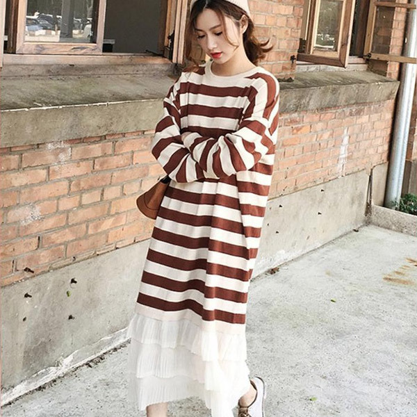 楽天市場 3段チュールのロングボーダーワンピース Mサイズ ワンピース ドレス トップス 韓国ファッション 中国ファッション 海外 インポート カジュアル きれいめ アパレル 可愛い ギャル セレクト スタイル コスプレ通信