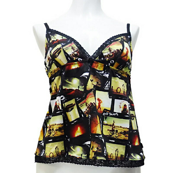 【楽天市場】69SLAM ロックスラム レディース キャミソール BURNING MAN M：コミュコミュ