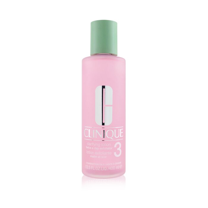 クリニーク クラリファイング ローション 3 Twice A Day エクスフォリエーター (Formulated for Asian Skin) 400ml Clinique Clarifying Lotion 3 Twice A Day Exfoliator (Formulated for Asian Skin) 400ml 送料無料 【海外通販】