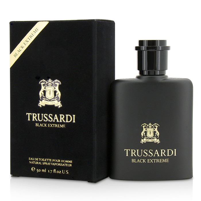 トラサルディ ブラックエクストリーム EDT SP 1.7oz Trussardi Black Extreme Eau De Toilette 50ml 送料無料 【海外通販】