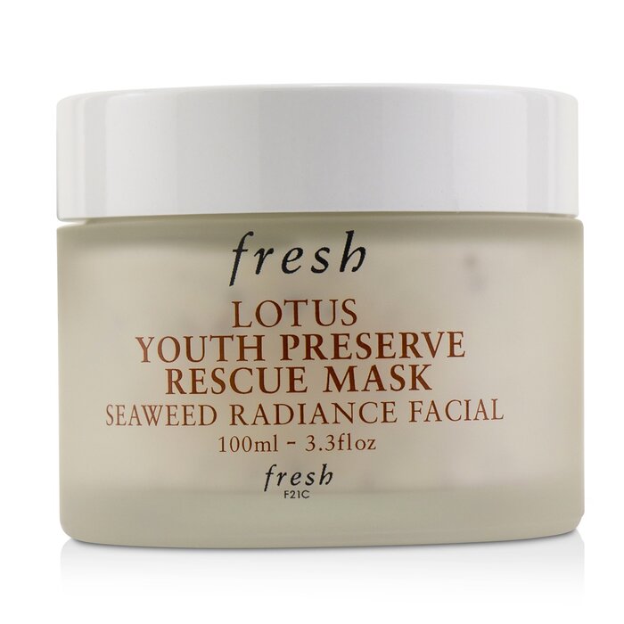 7418円 新作通販 フレッシュ ロータス ユース プリザーブ レスキュー マスク 3.3oz Fresh Lotus Youth Preserve  Rescue Mask 100ml 送料無料