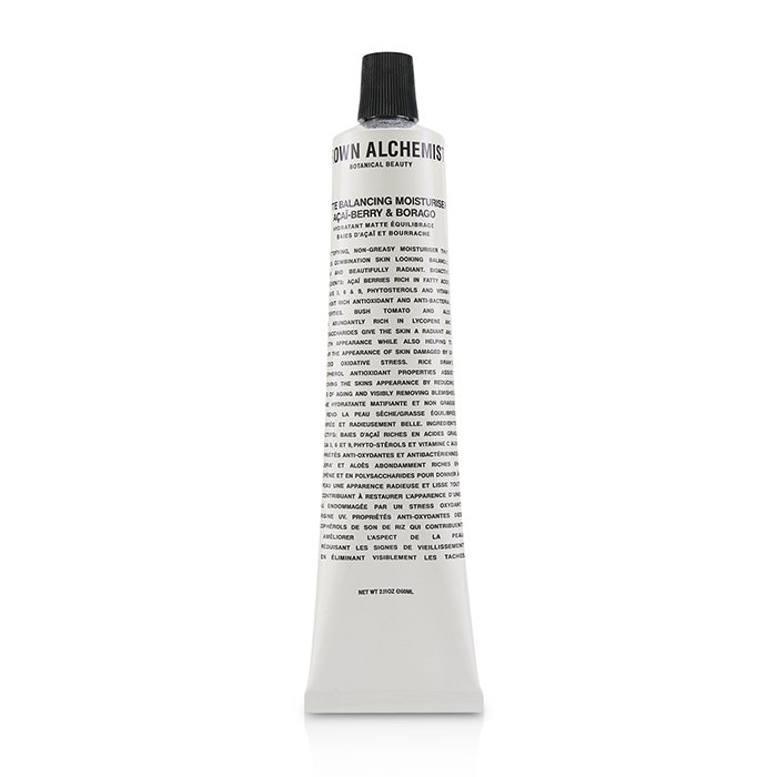 グロウン・アルケミスト マット バランシング モイスチャライザー - アサイ-ベリー ボラゴ 2.11oz Grown Alchemist Matte Balancing Moisturiser - Acai-Berry Borago 60ml 送料無料