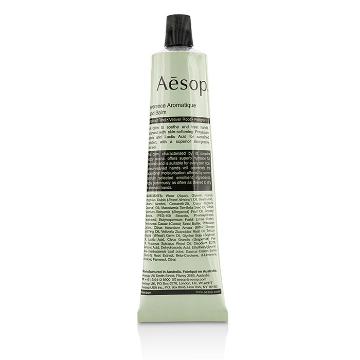 楽天市場】イソップ AESOP レバレンスハンドバーム 75ml [004243