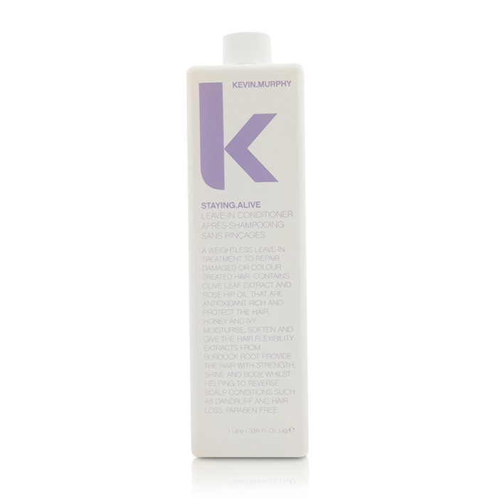 ケヴィン マーフィー ステイングアライブ リーブイン 手当て 1000ml 貨物輸送無料 【外国で通信販売】 Kevin.Murphy Staying.Alive Leave-In Treatment 1000ml 貨物輸送無料 【外国で通信販売】 美容・コスメ・香水-トリートメント