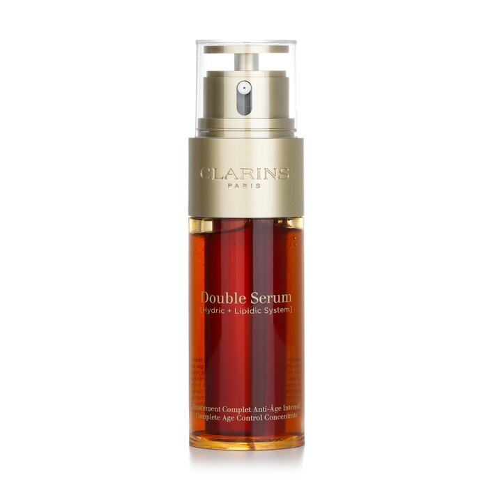 クラランス ダブル セーラム EX 50ml 50ml 送料無料 【海外通販】 Clarins Double Serum (Hydric + Lipidic System) Complete Ae Control Concentrate 50ml 送料無料 【海外通販】