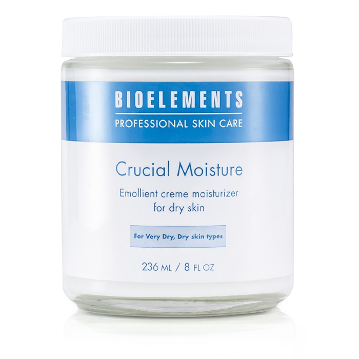 バイオエレメンツ クルーシャル モイスチャー (サロンサイズ, ドライ スキン用) 236ml Bioelements Crucial Moisture (Salon Size, For Dry Skin) 236ml 送料無料 【海外通販】｜coscora 8,395円