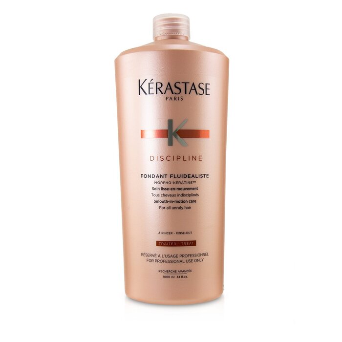 ケラスターゼ ケラスターゼ DP フォンダン フルイダリスト (まとまりにくい髪用) 1000ml Kerastase Discipline Fondant Fluidealiste Smooth-in-Motion Care (For All Unruly Hair) 1000ml 送料無料 【海外通販】