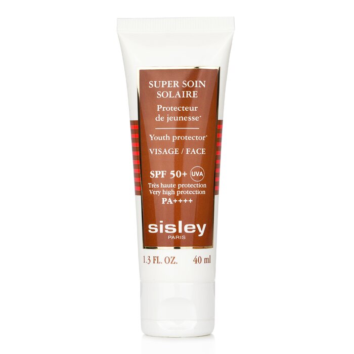 シスレー　 スーパー ソワンソレイユ ユースプロテクター フェイス用 SPF50+ 40ml Sisley Super Soin Solaire Youth Protector For Face SPF 50+ 40ml 送料無料 【海外通販】