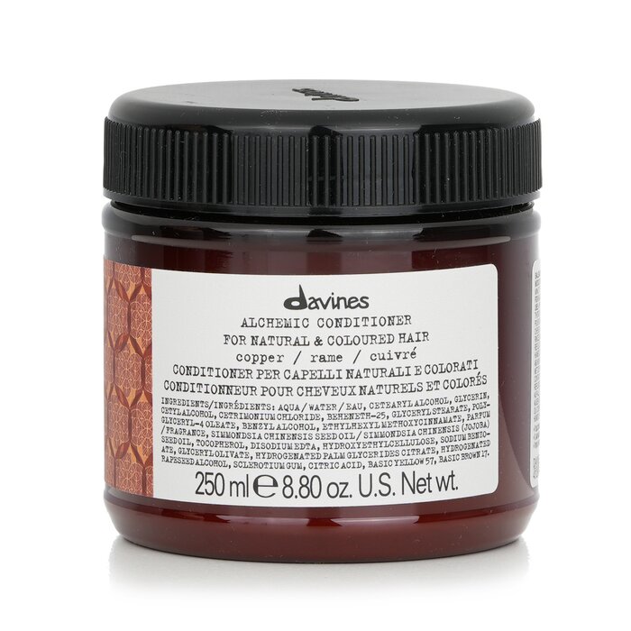 ダヴィネス アルケミック コンディショナー - No. Copper (For ナチュラル &カラー ヘア) 250ml Davines Alchemic Conditioner - No. Copper (For Natural &Coloured Hair) 250ml 送料無料 【海外通販】