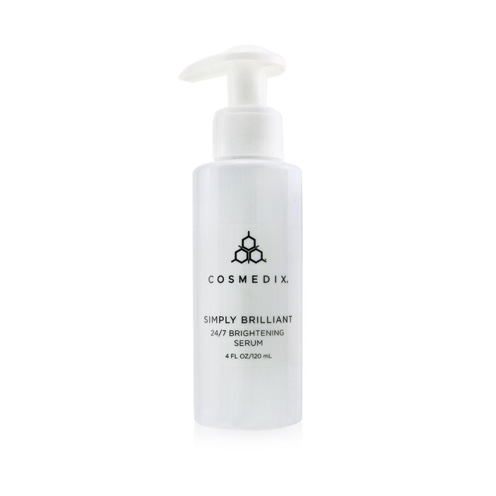 コスメディックス Simply Brilliant 24/7 Brightening Serum - Salon Size 120ml CosMedix Simply Brilliant 24/7 Brightening Serum - Salon Size 120ml 送料無料 【海外通販】