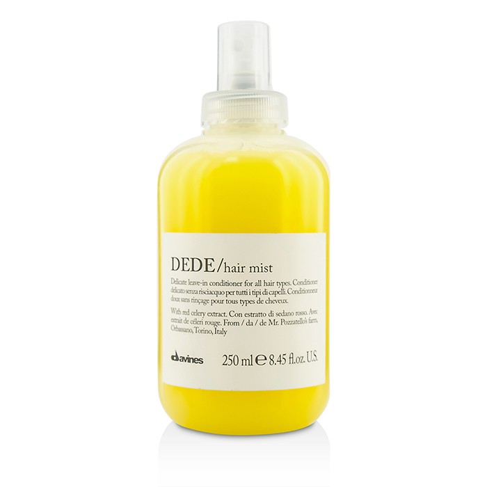 ダヴィネス Dede Delicate Leave-In Conditioner Hair Mist (For All Hair Types) 250ml Davines Dede Hair Mist Delicate Leave-In Conditioner (For All Hair Types) 250ml 送料無料 【海外通販】