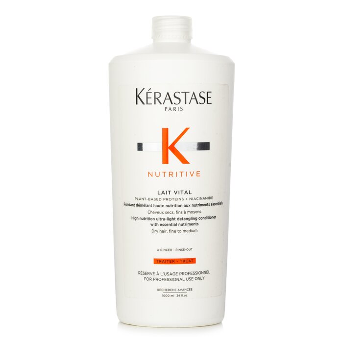 ケラスターゼ Nutritive Lait Vital (For Dry Hair) 1000ml Kerastase Nutritive Lait Vital (For Dry Hair) 1000ml 送料無料 【海外通販】