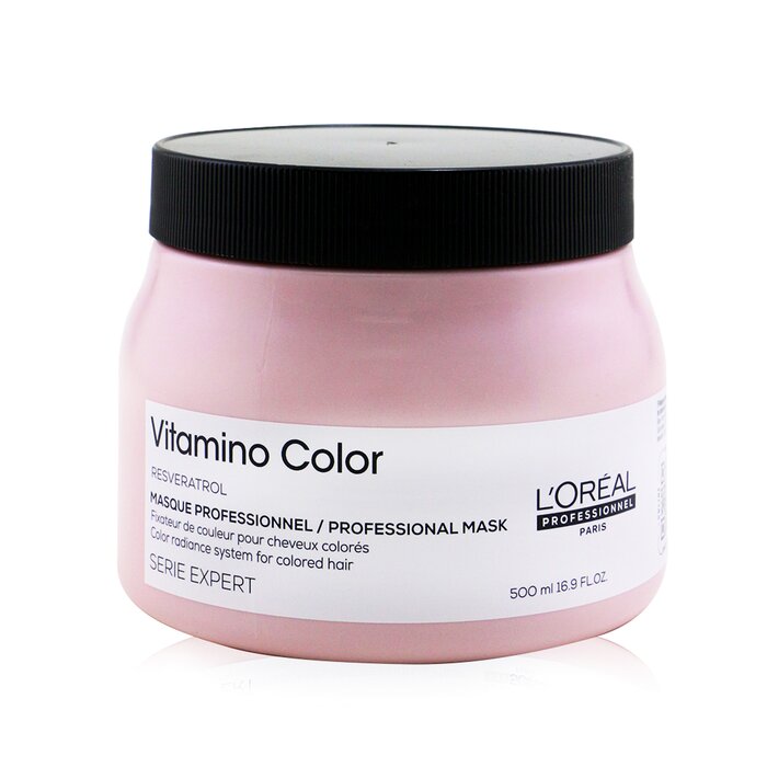 ロレアル Professionnel Serie Expert - Vitamino Color Resveratrol Color Radiance System Mask (For Colored Hair) (Salon Product) 500ml 送料無料 【海外通販】