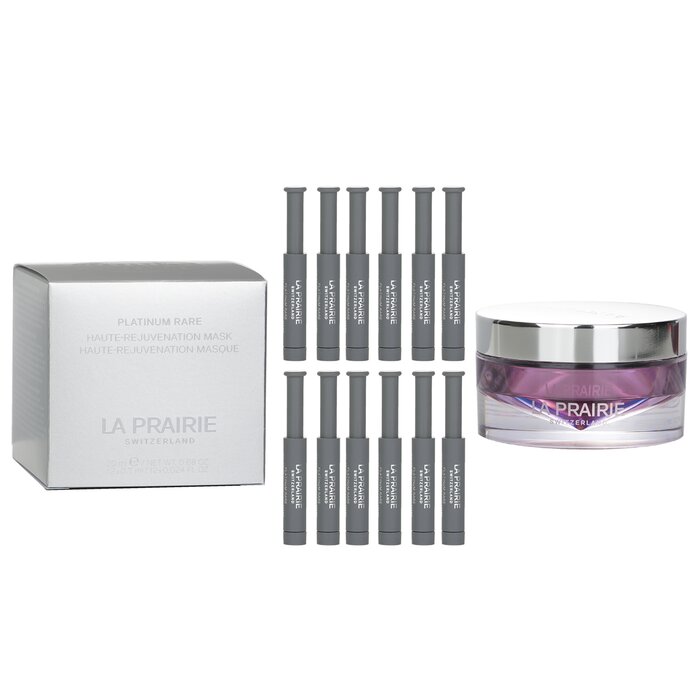ラ プレリー Platinum Rare Haute Rejuvenation Overnight Mask  20ml+12x0.7ml La Prairie Platinum Rare Haute Rejuvenation Overnight Mask 20ml+12x0.7ml  貨物輸送無料 【外国で通信販売】