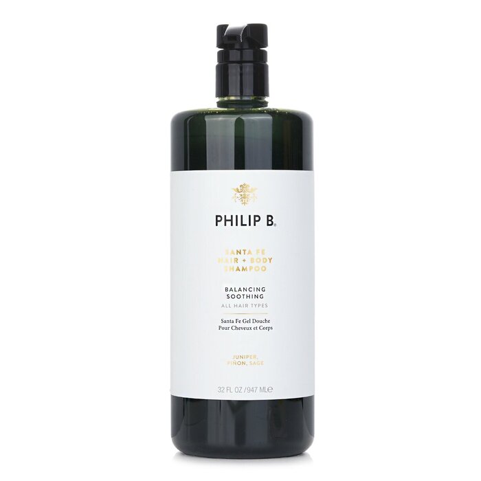 フィリップ B Santa Fe Hair + Body Wash (Balancing Soothing All Hair Types) 947ml 送料無料 【海外通販】
