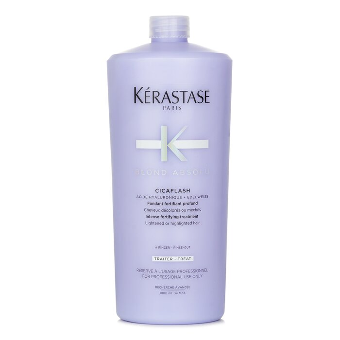 ケラスターゼ ブロンド アブソル シカフラッシュ インテンス フォーティファイング トリートメント (Lightened or Highlighted Hair) 1000ml 送料無料 【海外通販】