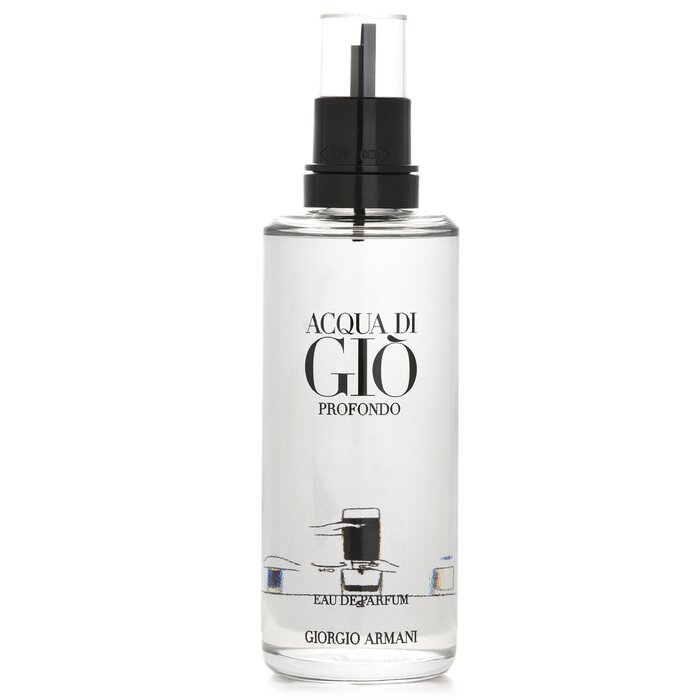 ジョルジオ アルマーニ Acqua Di Gio Profondo Eau De Parfum Refill  150ml 貨物輸送無料 【外国で通信販売】