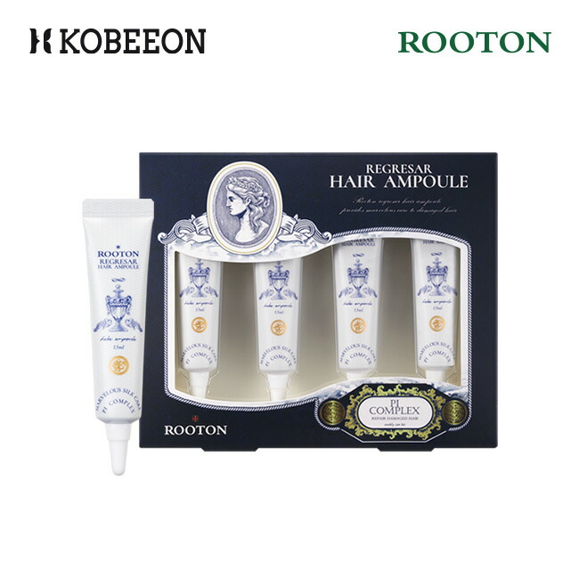 【楽天市場】ROOTON リグレジャーヘアアンプル 15ml (4個入り) Regresar Hair Ampoule 15ml (4ea