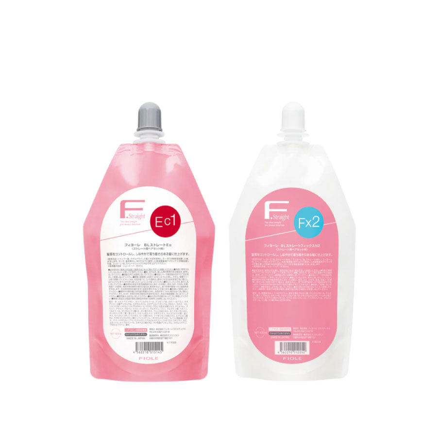 楽天市場】フィヨーレ BLストレート AC 1剤 400ml + フィックス F 2剤