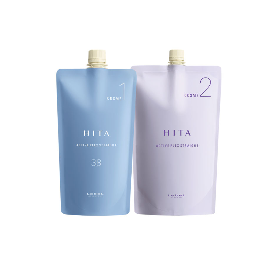 ルベル HITA ヒタ 美容室業務用ストレートパーマ液 酸性 中性 アルカリ HITA ルベル ヒタ APストレート 酸性コスメ 1剤 400g++コスメ2剤