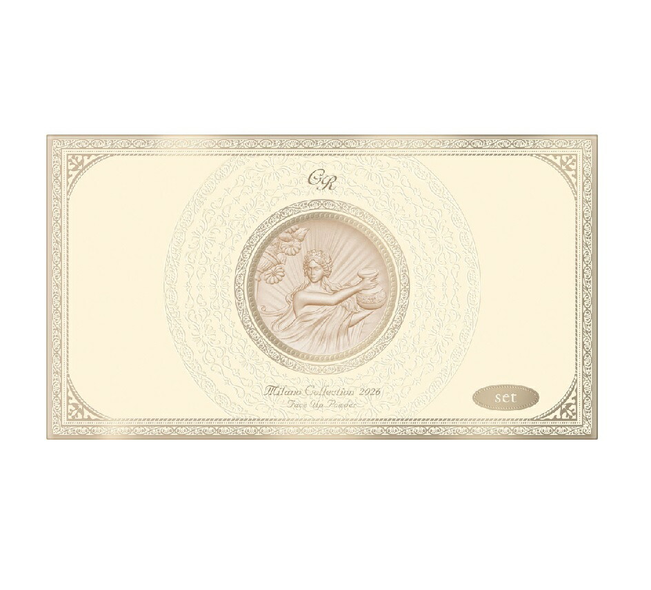 ＜押さえる品＞カネボウ ミラノ寄せあわせGR フェースアップパウダー2026 書き割り【送りとどけるA】