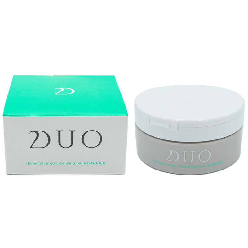楽天市場】DUO デュオ ザ 薬用クレンジングバーム バリア 緑箱