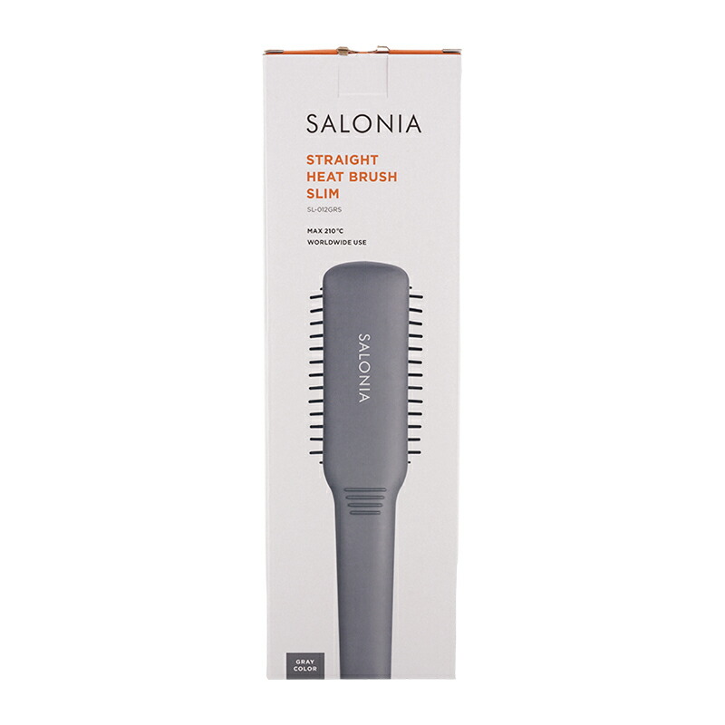 SALONIA ストレートヒートブラシ SL-012BK Amazon | SALONIA サロニア ストレートヒートブラシ ワイド