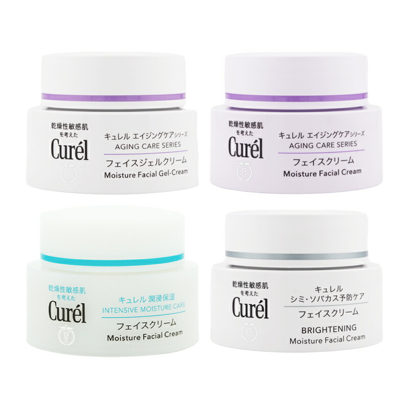 フェイスクリーム Curel CurÃ©l Moisture Facial Cream 40g, Hydrating Skin Barrier